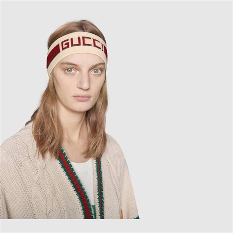 elastic gucci stripe headband fake|gucci turban headband.